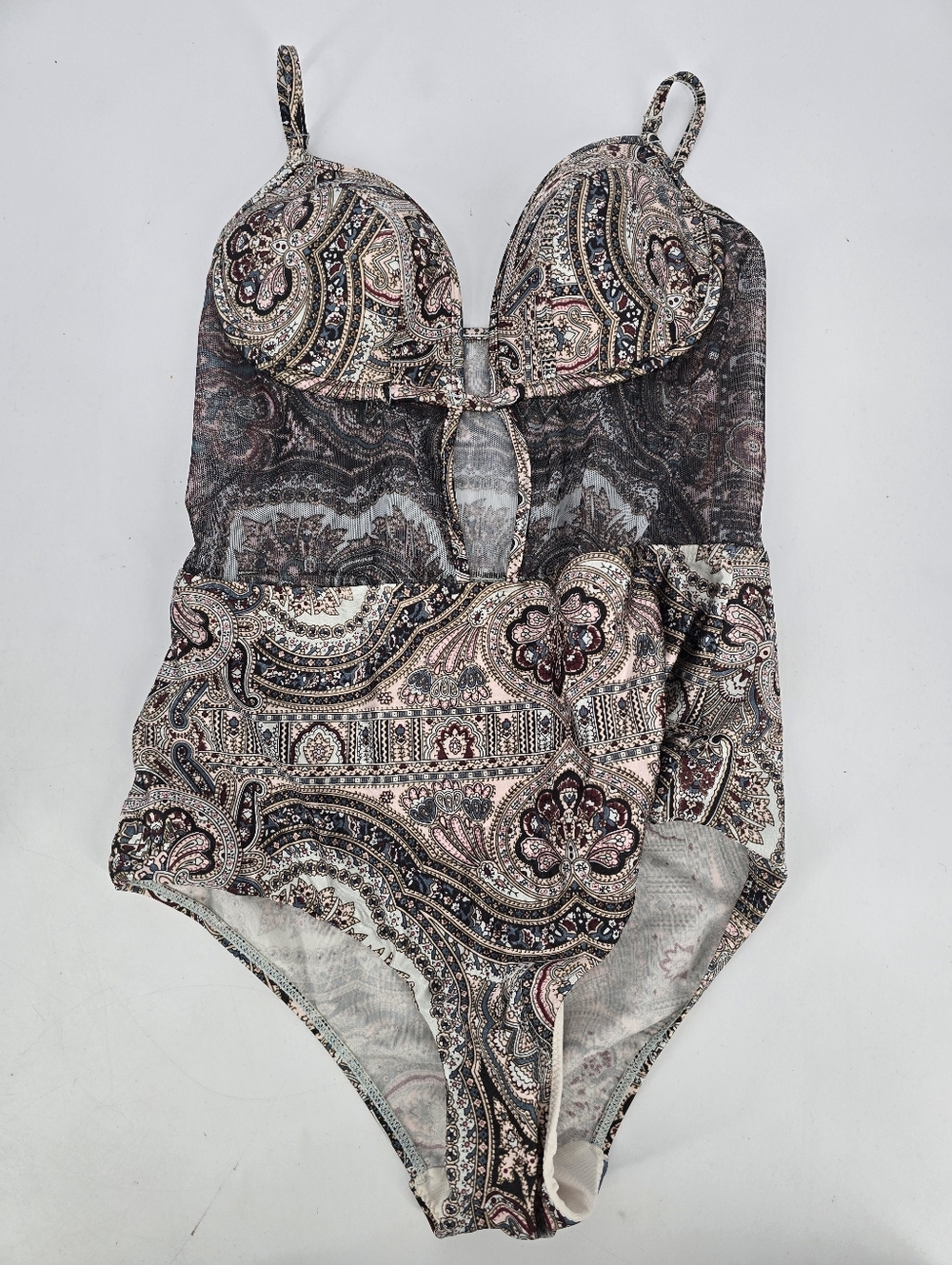 Zimmermann Epoque Tulip One Piece Paisley Swimsuit Size 2 US 6